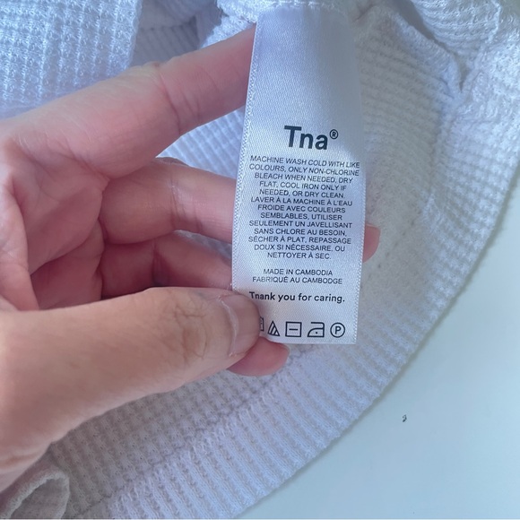 Aritzia Sunday Best Baby Waffle Pant small - Picture 9 of 9